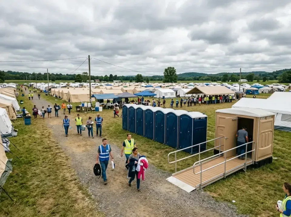disaster-relief-camp-restrooms-010 — frequently asked questions, Dumpster & Portable Bathrooms Rental in Woodlawn, OH
